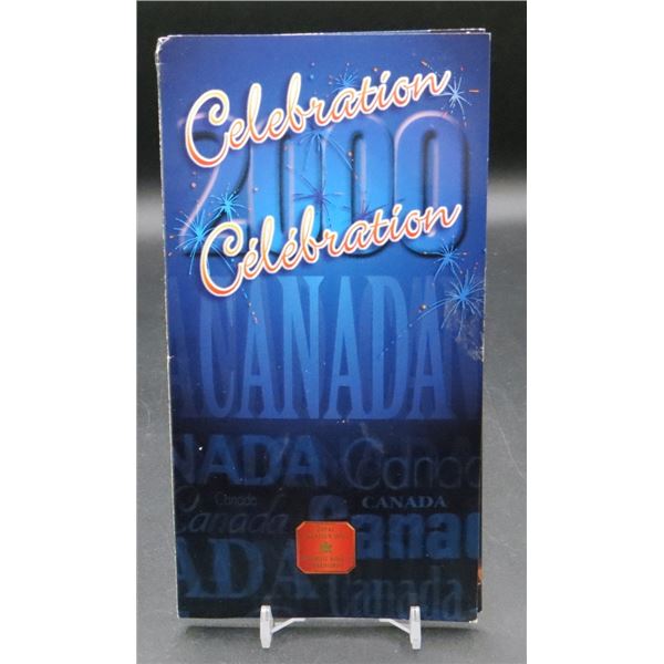 RCM 2000 Canada Day 25 Cent Coloured Coin