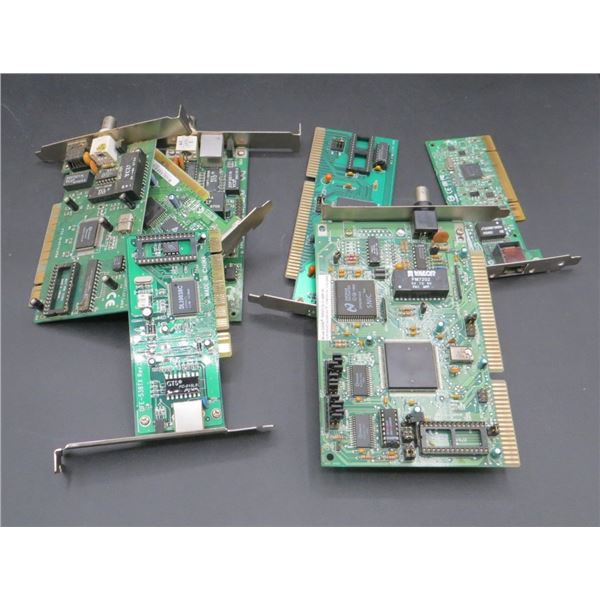 Lot Of Vintage Computer Cards Scrap? Gold? Silver?