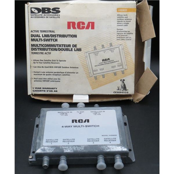 Vintage RCA 4-Way Multi-Switch