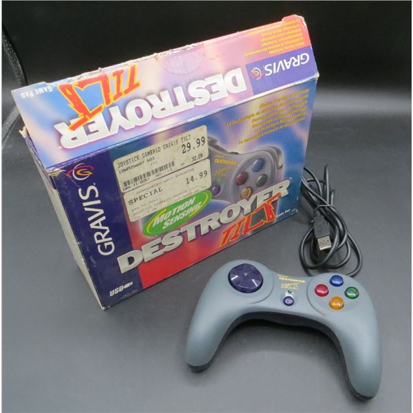 Retro-Gravis Destroyer USB Tilt Motion Sensing Game Pad