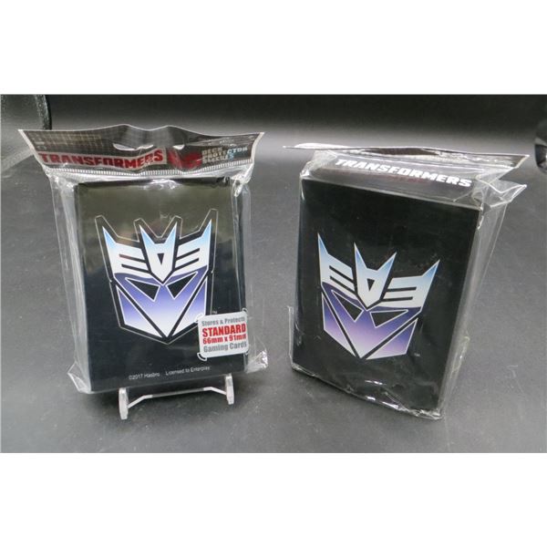 New Transformers 80 Card Deck Box & 65 Deck Protector Sleeves