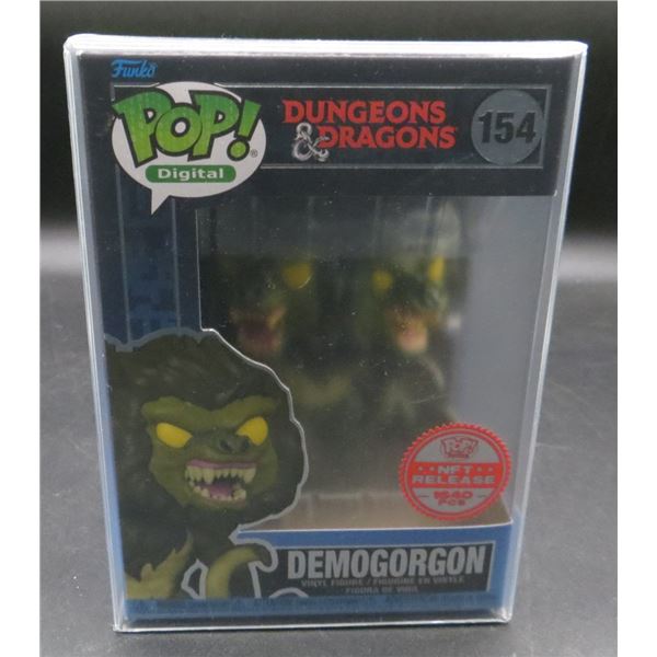New Funko Pop Dungeons & Dragons Demogorgon #154 NFT Release Limited to 1640 Pieces BV $100