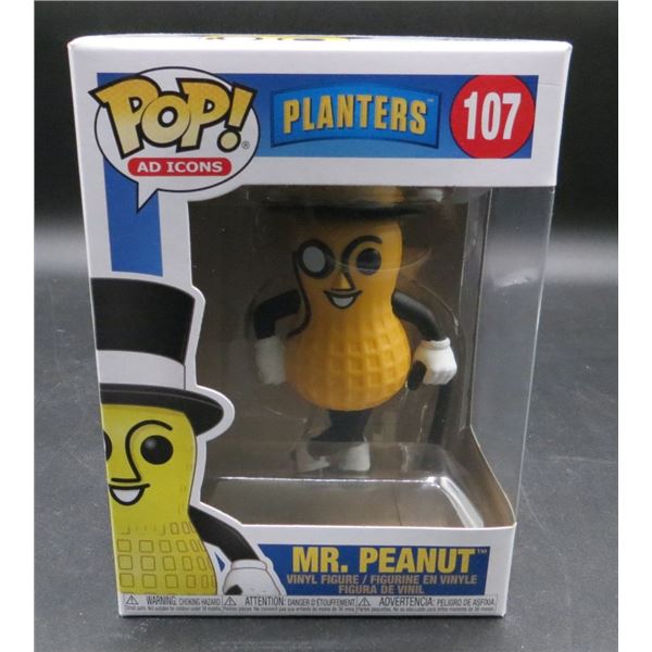 New Funko Pop Ad Icons Planters Mr. Peanut #107