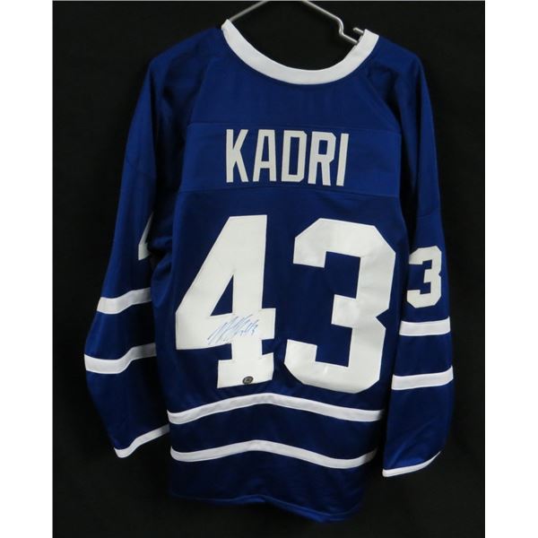 Nazem Kadri Toronto Maple Size XL Leafs Signed Jersey with (Dave & Adams COA)