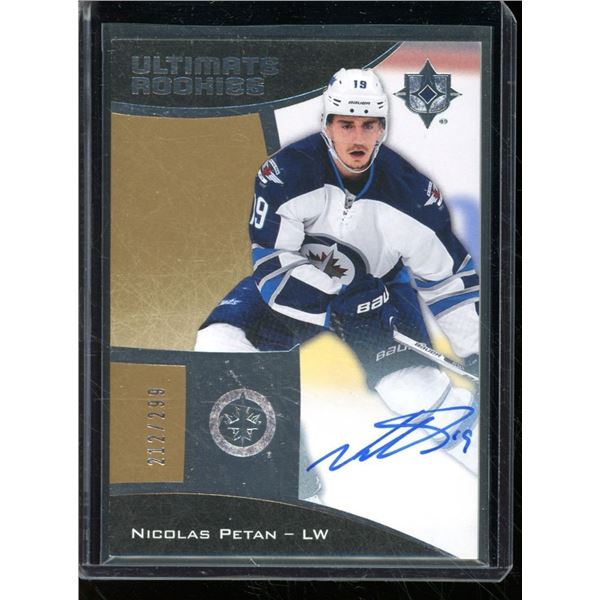 2015-16 Ultimate Collection #101 Nicolas Petan AU 212/299 RC