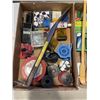 Image 2 : THREE TRAYS OF TOOLS, SUPPLIES AND WIRE