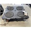 Image 1 : SET OF CASTERS