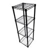 Image 1 : NEW 4 TIER METAL SHELF 14 INCH BY 14 INCH BY 45 INCH