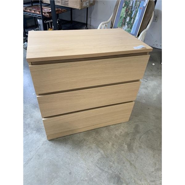 THREE DRAWER DRESSER