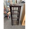Image 2 : GLASS DOOR DISPLAY CABINET AND TOWEL RACK SHELF