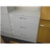 Image 1 : Grey 3 Drawer File Cabinet