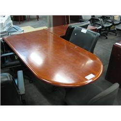 Cherry L-shape Desk