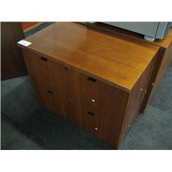 Cherry 2 Drawer Lateral File Cabinet