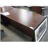 Image 1 : Mahogany Bow Front Desk