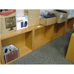 4- Cherry Maple 2ft Bookshelves