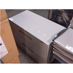 Grey 2 Drawer File Cabinet