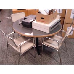 Conference Table With 4 Chairs