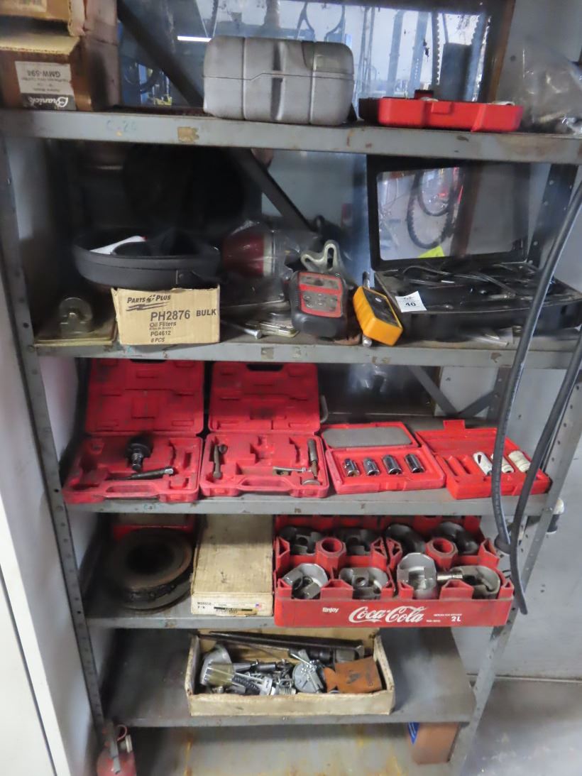 Asst. Automotive Tool/Supplies on Rack