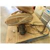Image 11 : Qty 2 Metal Dayton Shop Fans 20" & 24' Dia w/ Mounts (works)