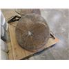 Image 2 : Qty 2 Metal Dayton Shop Fans 20" & 24' Dia w/ Mounts (works)