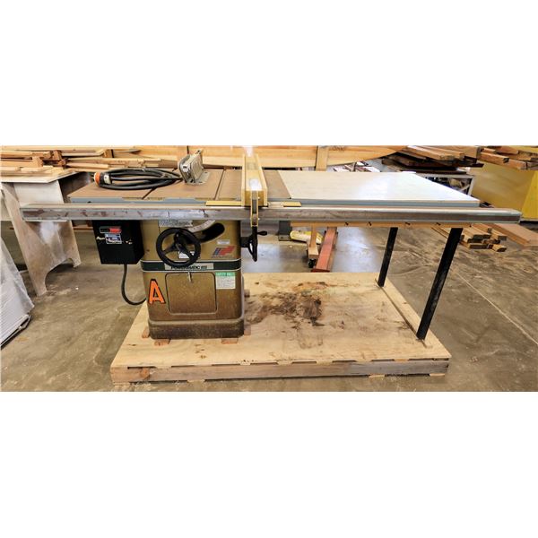 Better by Design Powermatic 66 Table Saw w/ Leeson Motor 78" x 32" x 35"H (works)