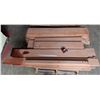 Image 1 : Pallet Ribbon Sapele Lumber, Misc Lengths to 72"L