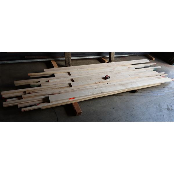 Bundle 4/4 Maple Lumber, Misc Lengths to 156"