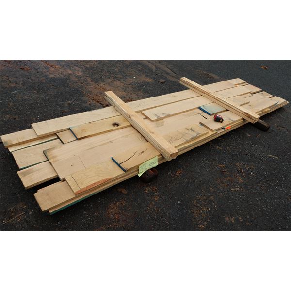 Bundle White Oak Lumber, Misc Lengths to 150"L