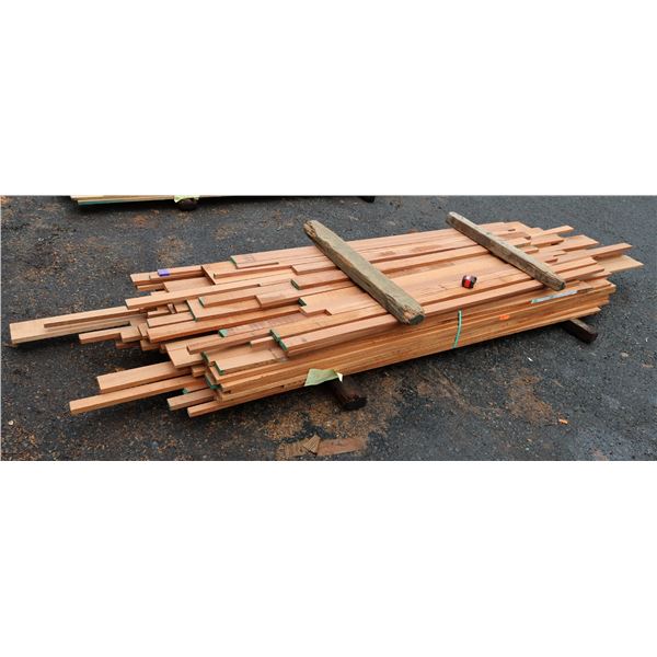 Bundle 4/4 Mahogany  Lumber, Misc Lengths to 157"L