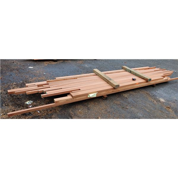 Bundle 8/4 Mahogany  Lumber, Misc Lengths to 188"L