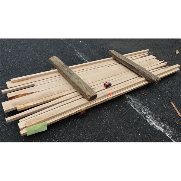 Bundle 1-1/2" Alder Lumber, Misc Lengths to 127"L