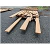 Image 2 : Bundle 4/4 Afromosia Lumber, Misc Lengths to 206"L