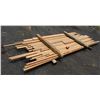 Image 1 : Bundle 4/4 Afromosia Lumber, Misc Lengths to 146"L