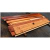 Image 1 : Bundle Ribbon Sapele/Mahogany Veneer, Misc Lengths to 108"L