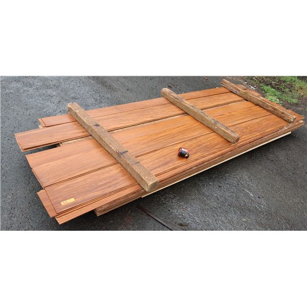 Bundle Afromosia Lumber, Misc Lengths to 137"L