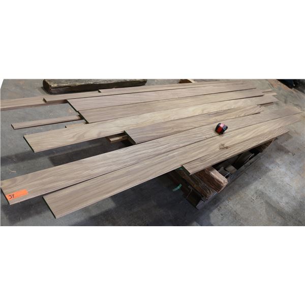 Bundle Misc Afromosia Lumber, Lengths to 158"