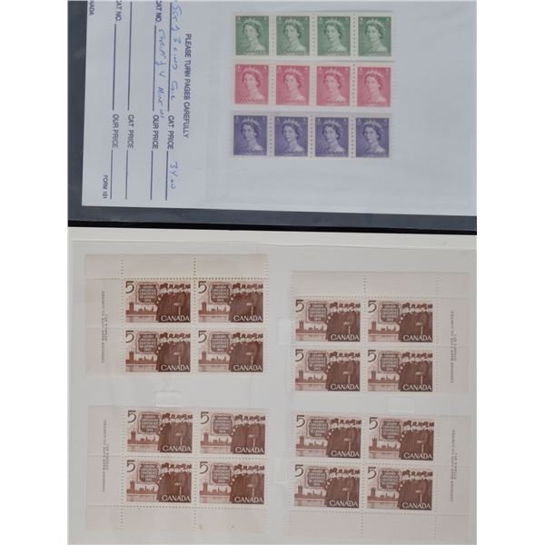 Stamps - Lot of Unhinged Canadian Stamps