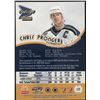 Image 2 : 2000-01 PACIFIC PRISM CHRIS PRONGER (HOF)