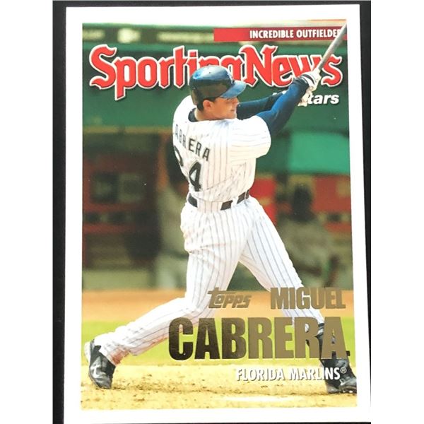 2005 TOPPS MIGUEL CABRERA