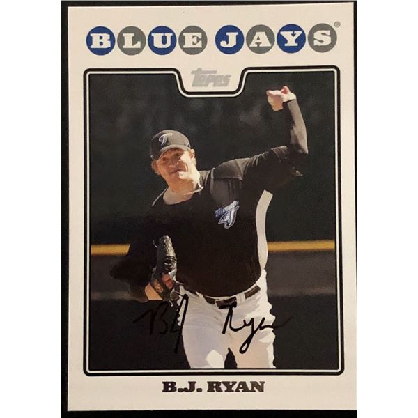 2008 TOPPS B.J. RYAN