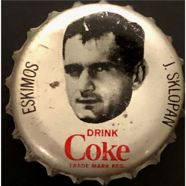 1965 COCA COLA CFL CAPS - JOHN SKLOPAN
