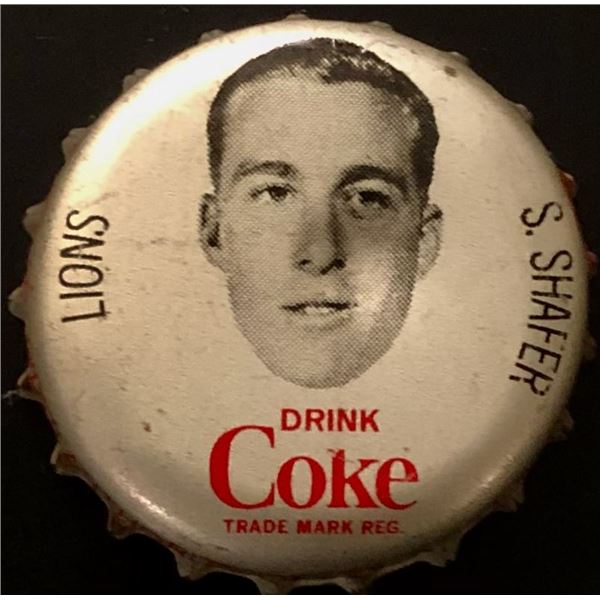 1965 COCA COLA CFL CAPS - STEVE SHAFER
