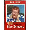 Image 1 : 1971 O-PEE-CHEE CFL PAUL BRULE