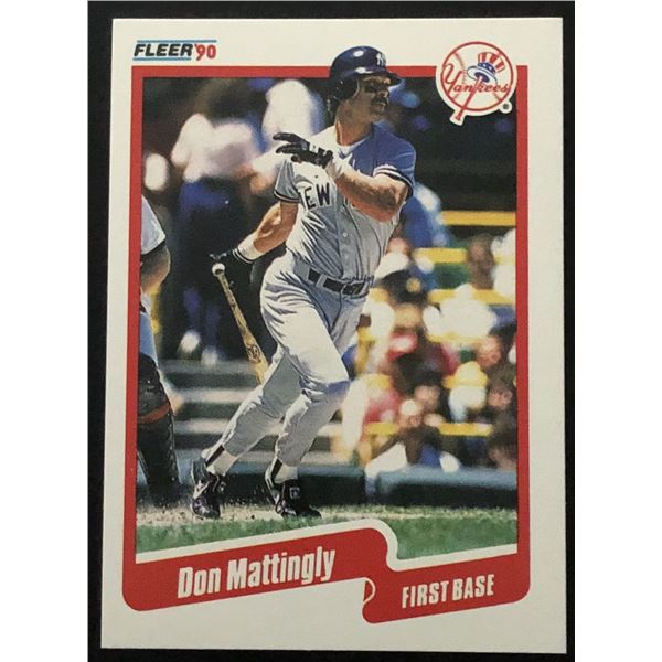 1990 FLEER DON MATTINGLY (HOF)