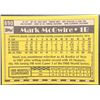 Image 2 : 1990 TOPPS MARK McGWIRE