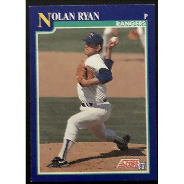 1991 SCORE NOLAN RYAN (HOF)