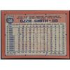 Image 2 : 1991 TOPPS OZZIE SMITH (HOF)