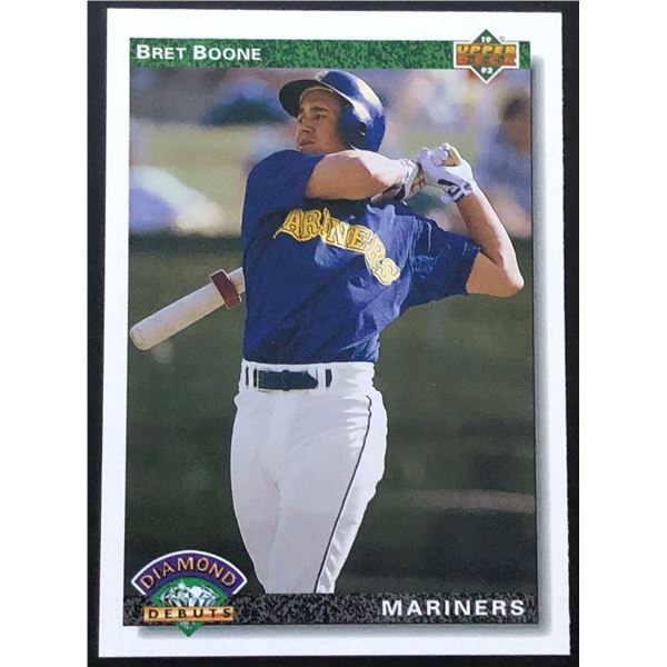 1992 UPPER DECK BRET BOONE ROOKIE CARD