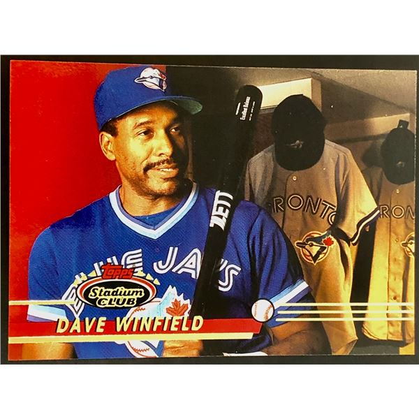 1993 TOPPS STADIUM CLUB DAVE WINFIELD (HOF)