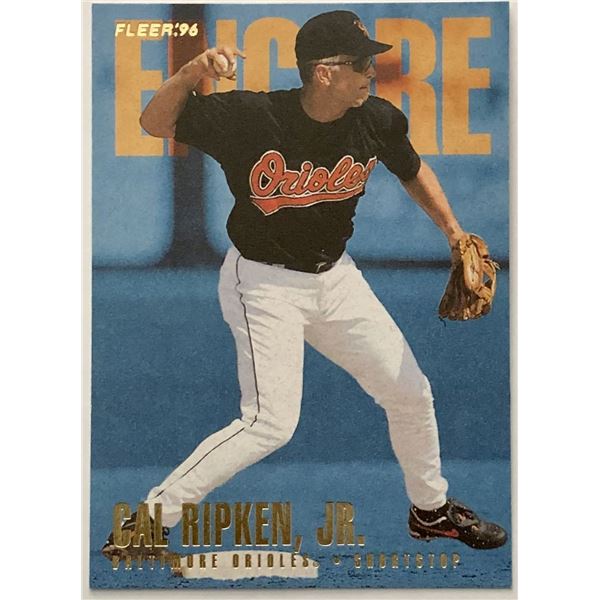 1996 FLEER CAL RIPKEN JR. (HOF)